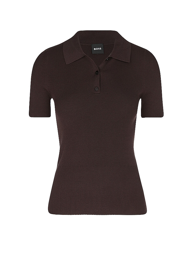 Poloshirt FESKUS braun L damen