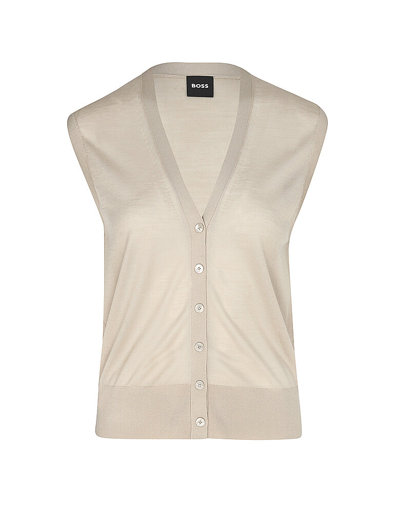 BOSS Cardigan FUMI beige