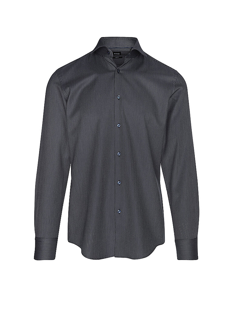 Hemd Slim Fit dunkelblau 41 herren