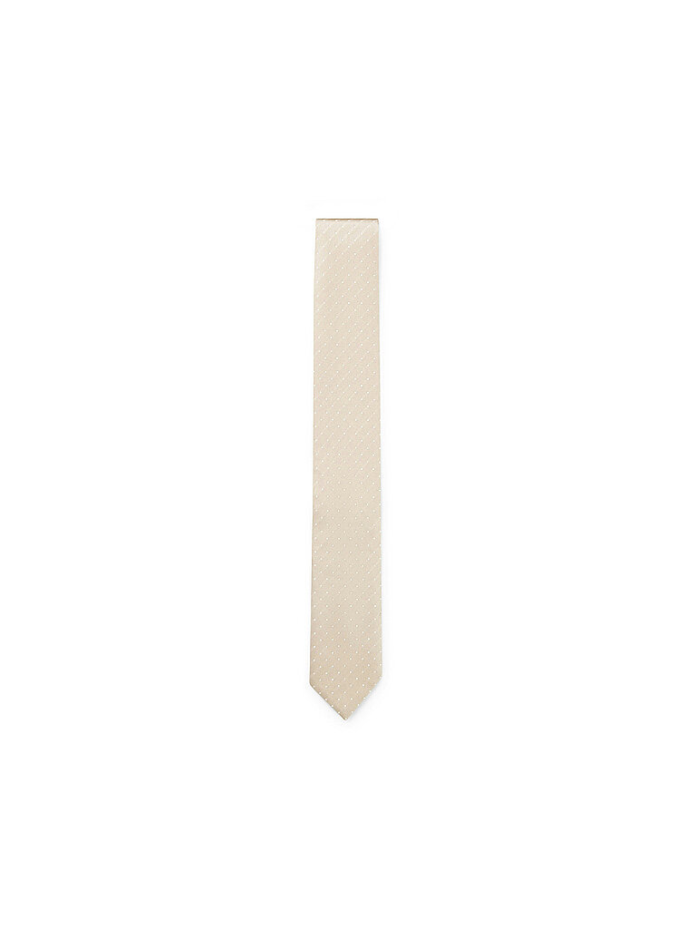 BOSS Krawatte beige