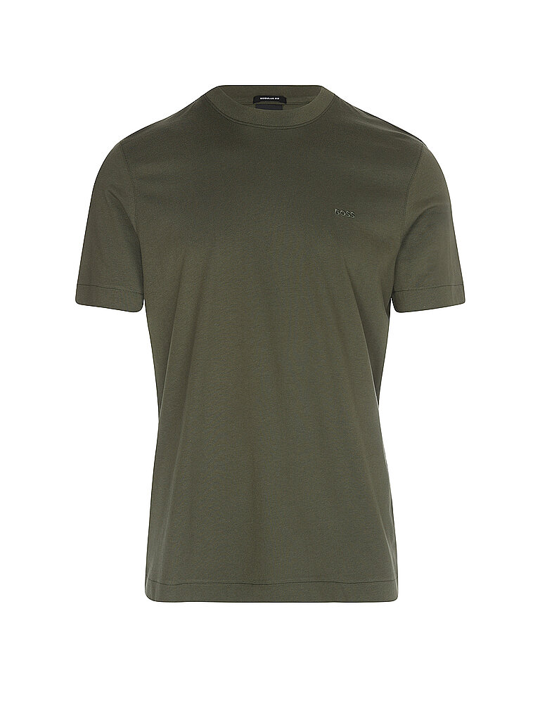 BOSS T-Shirt THOMPSON 01 dunkelgrün | S