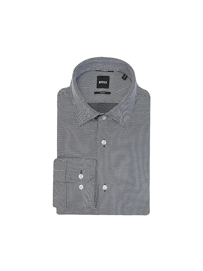 Hemd Slim Fit dunkelblau 38 herren