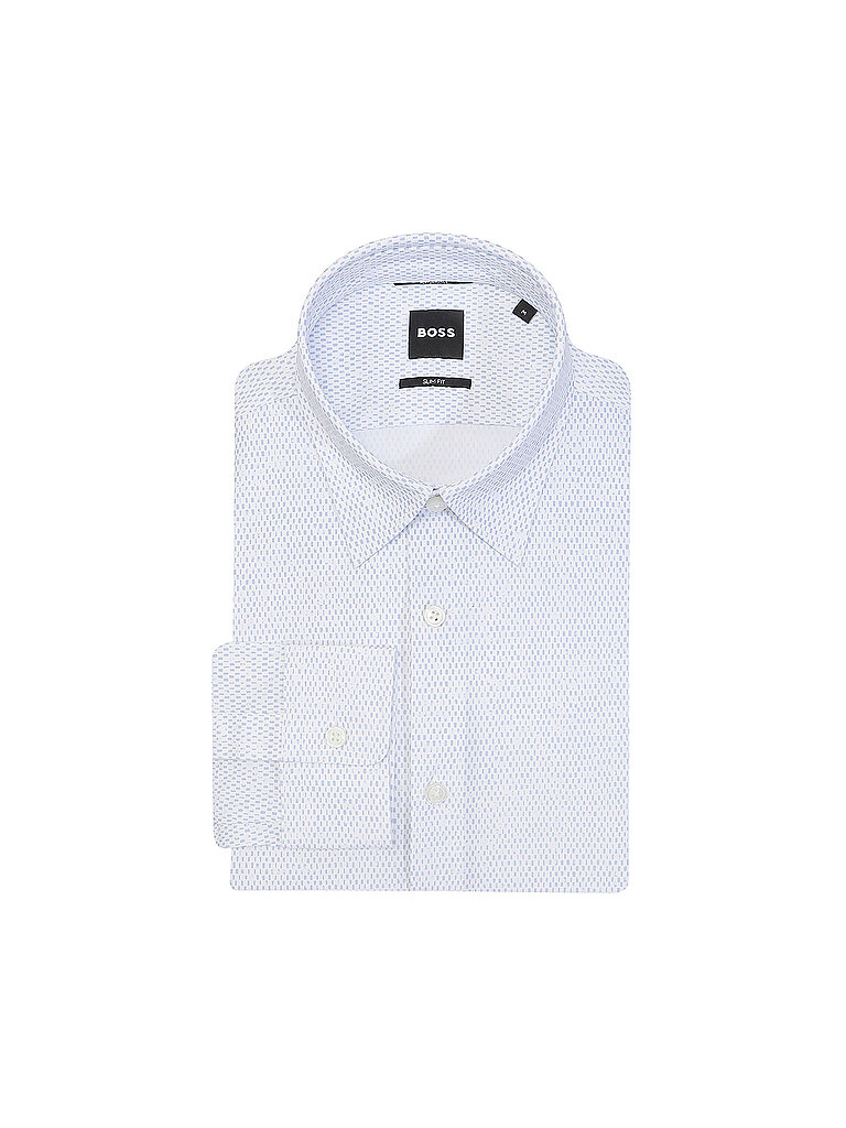 BOSS Hemd Slim Fit ROAN hellblau | S