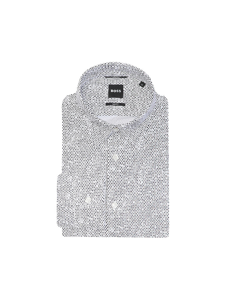 BOSS Hemd Slim Fit ROAN weiss | S