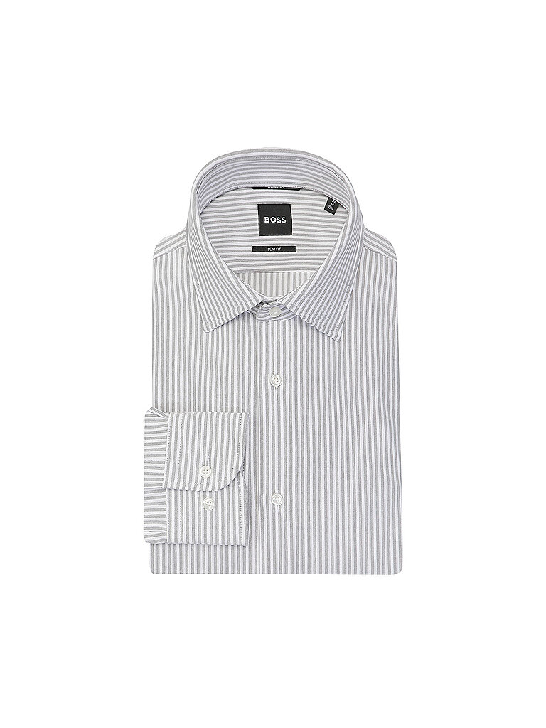 BOSS Hemd Slim Fit  hellgrün | 38