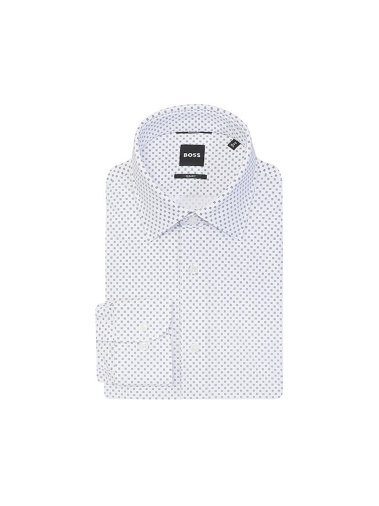 BOSS Hemd Slim Fit P-HANK weiss | 40