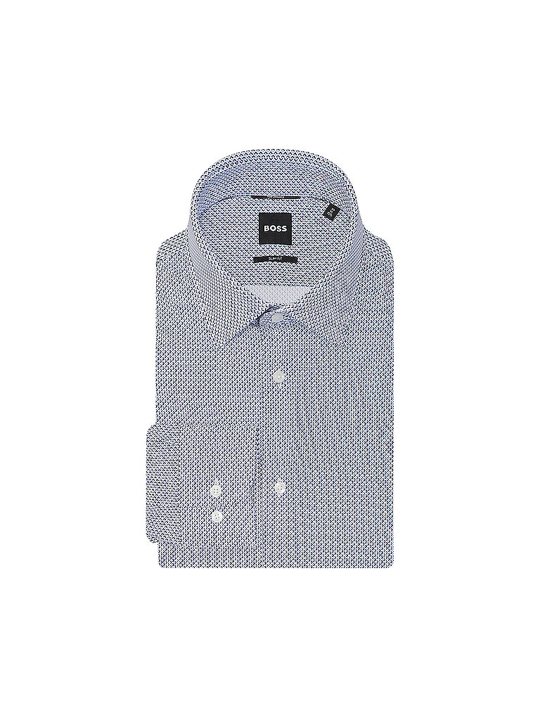 BOSS Hemd Slim Fit P-HANK blau | 39