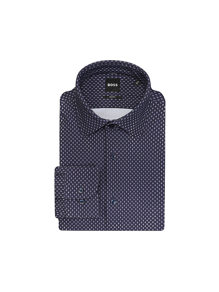 BOSS Hemd Slim Fit P-HANK dunkelblau | 38