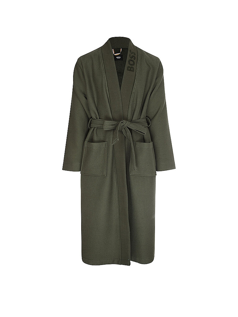 BOSS Morgenmantel - Kimono olive | S