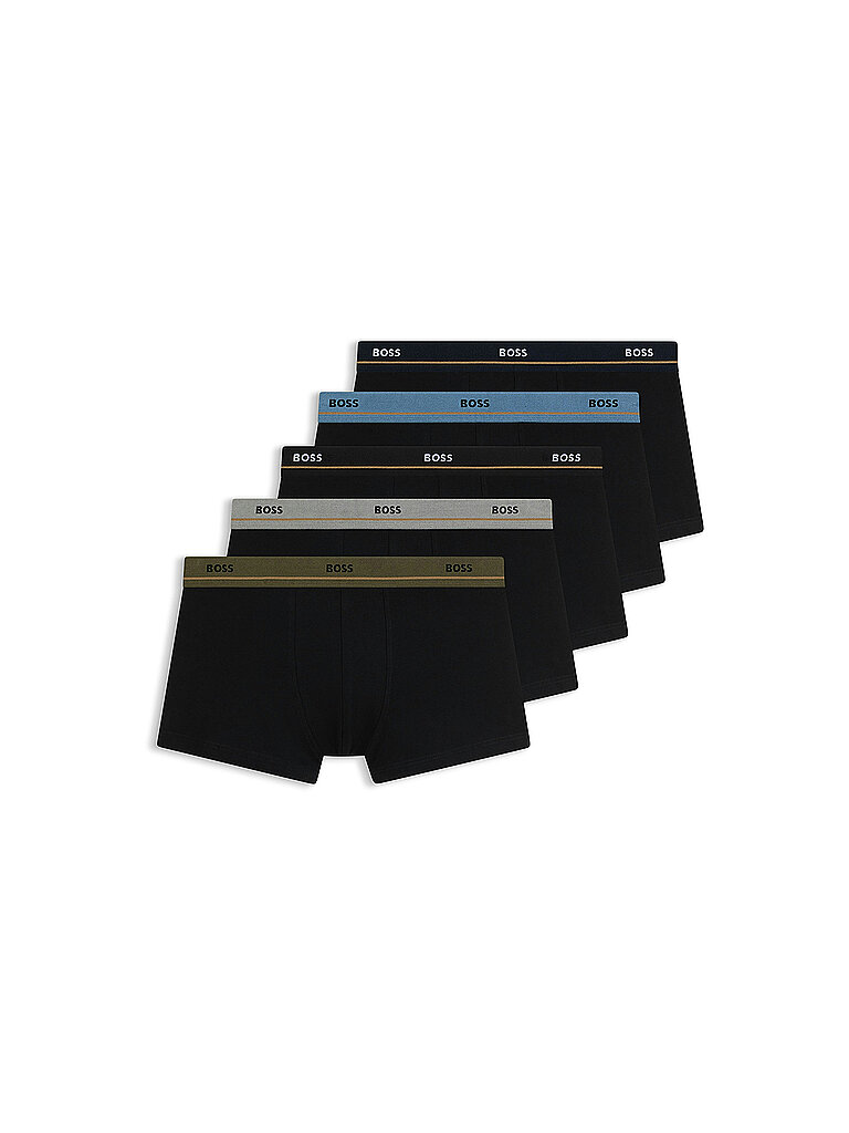 Pans 5er Pkg. black schwarz XXL herren