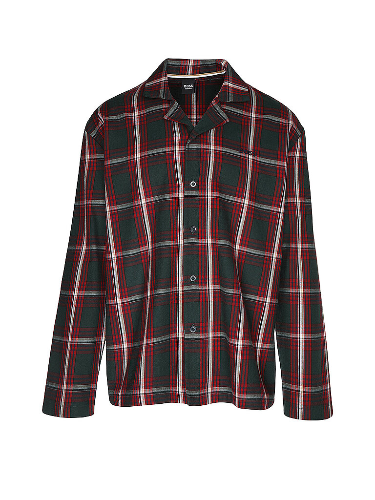 BOSS Pyjama HOLIDAY  dunkelrot | L