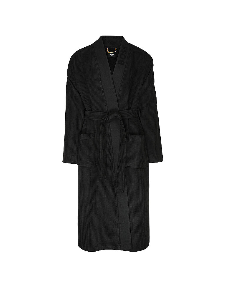 BOSS Morgenmantel - Kimono schwarz | S
