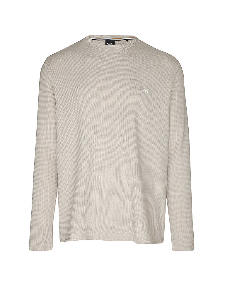 BOSS Loungewear Sweater WAFFLE LS beige | S
