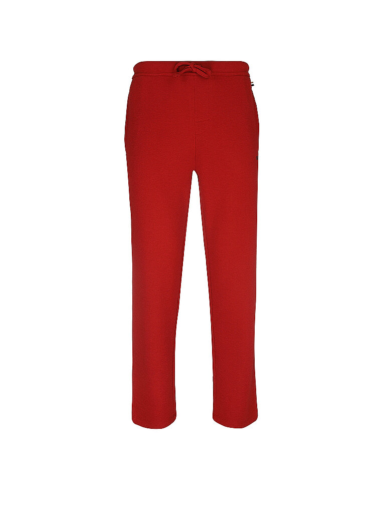 BOSS Loungewear Hose  dunkelrot | L