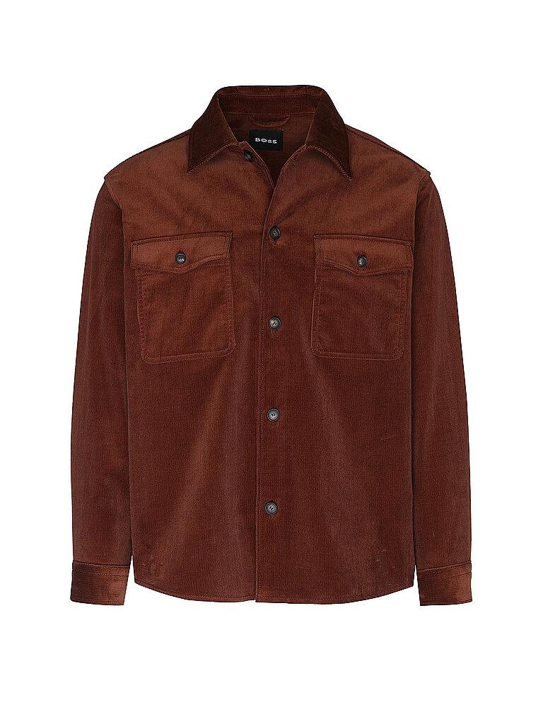 BOSS Overshirt C-CARPER braun | 46