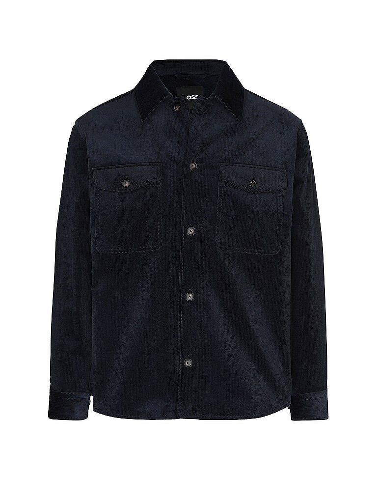 BOSS Overshirt C-CARPER dunkelblau | 48