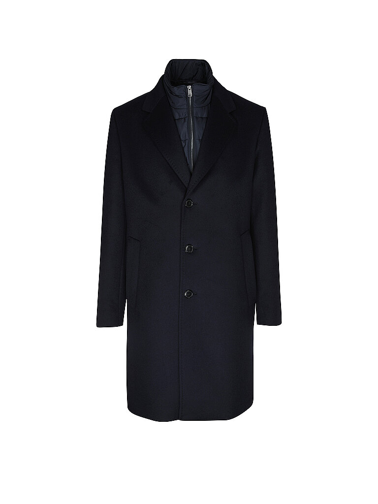 BOSS Wollmantel H-Jared-BIB-264 dunkelblau | 48