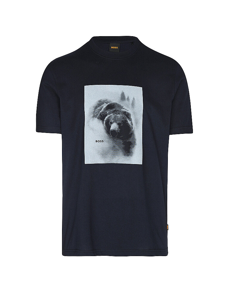 BOSS T-Shirt TE_BEING dunkelblau | S