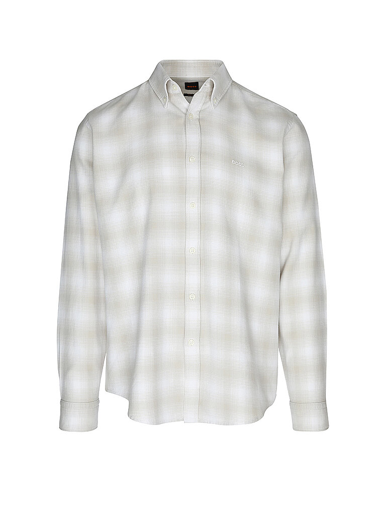BOSS Hemd RICKERT_M creme | S