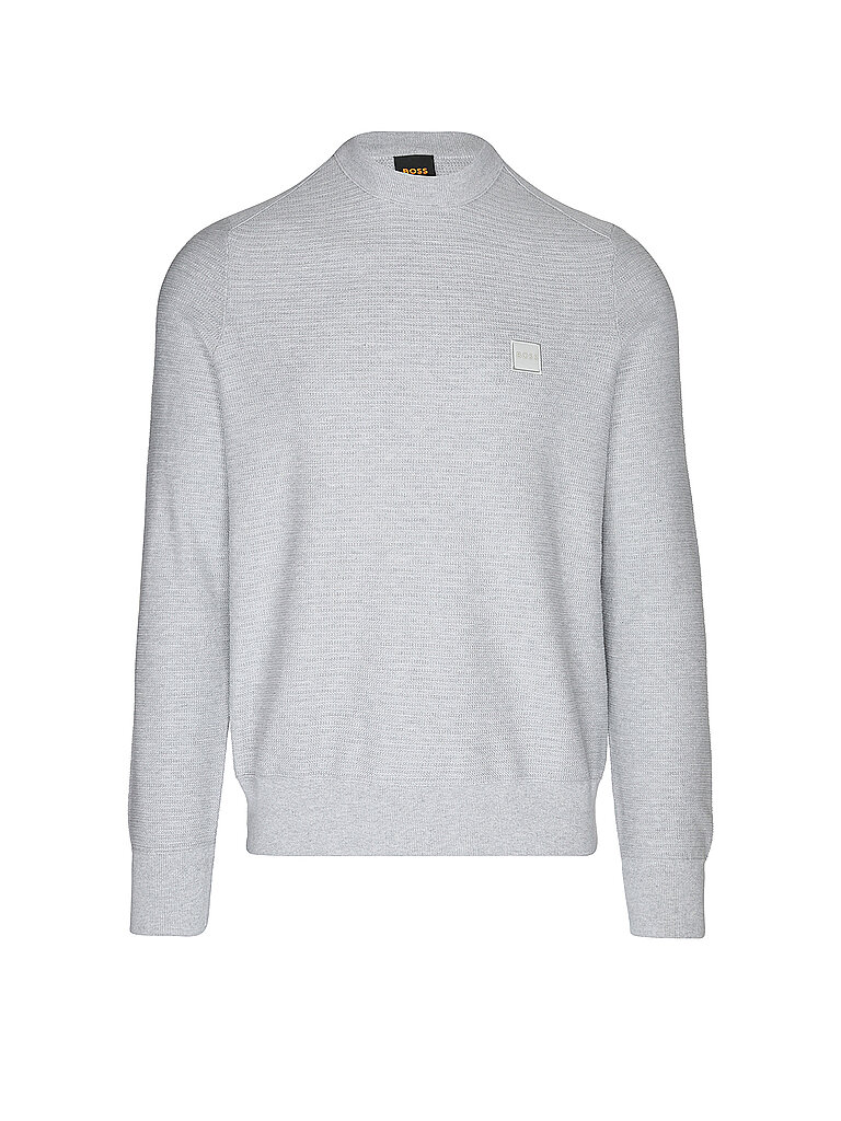 BOSS Pullover ANION_S hellgrau | S