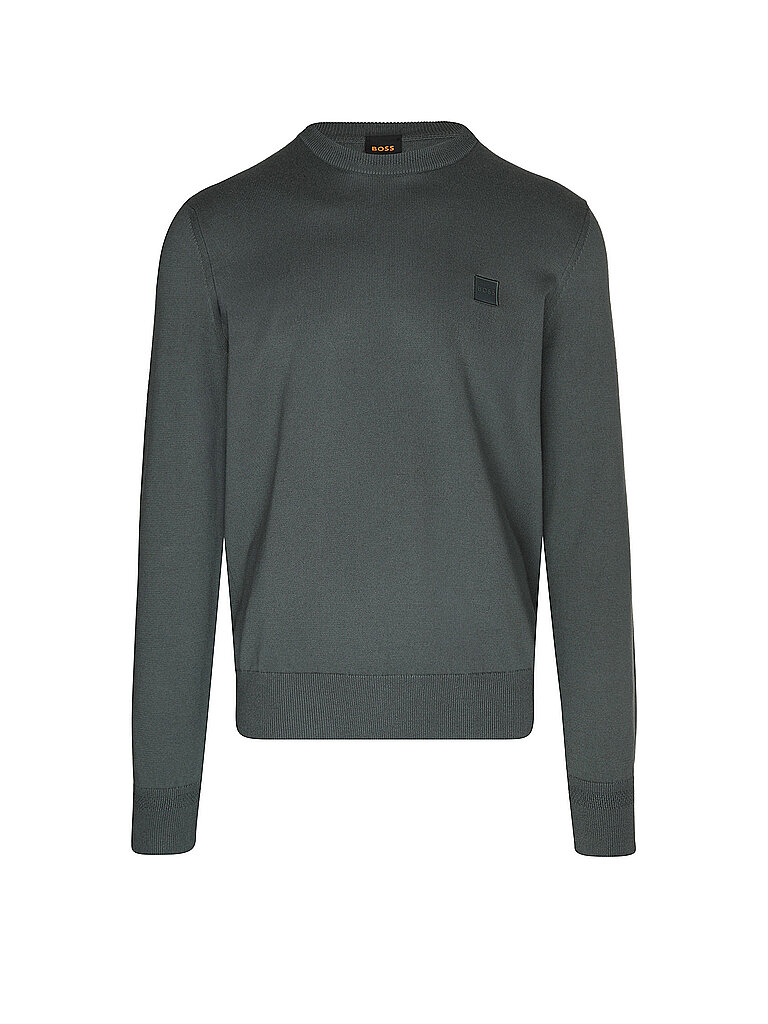 BOSS Pullover KANOVANO dunkelgrün | S