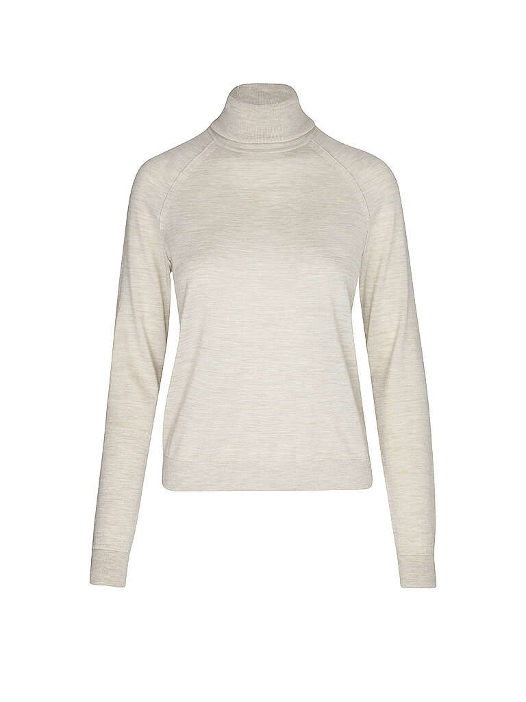 BOSS Rollkragenpullover FRIZANI creme | XS