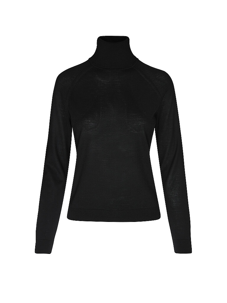 BOSS Rollkragenpullover FRIZANI schwarz | XS