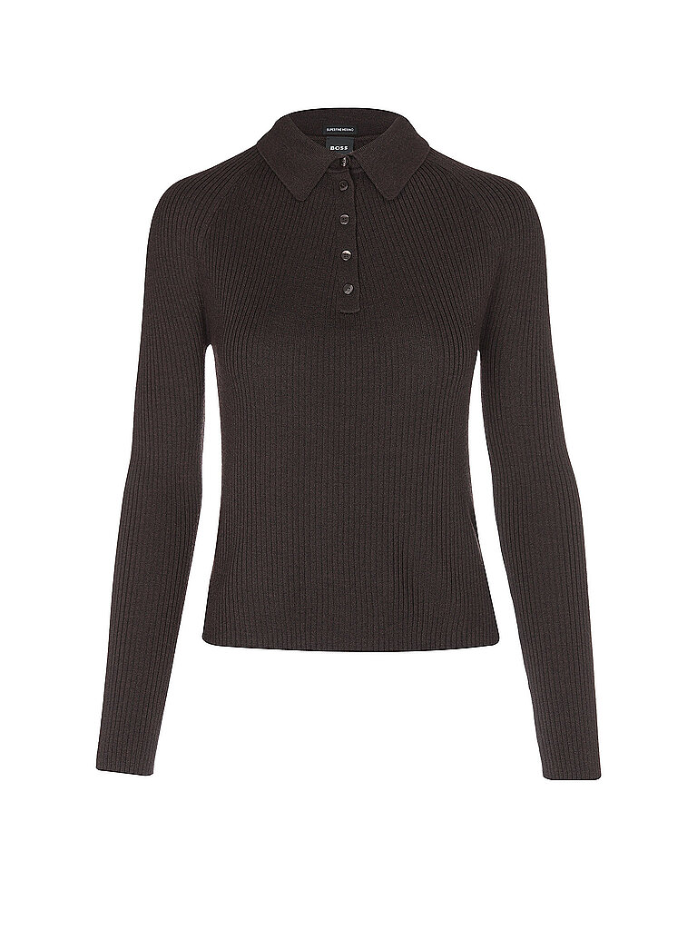 BOSS Pullover FAELINA braun | XS