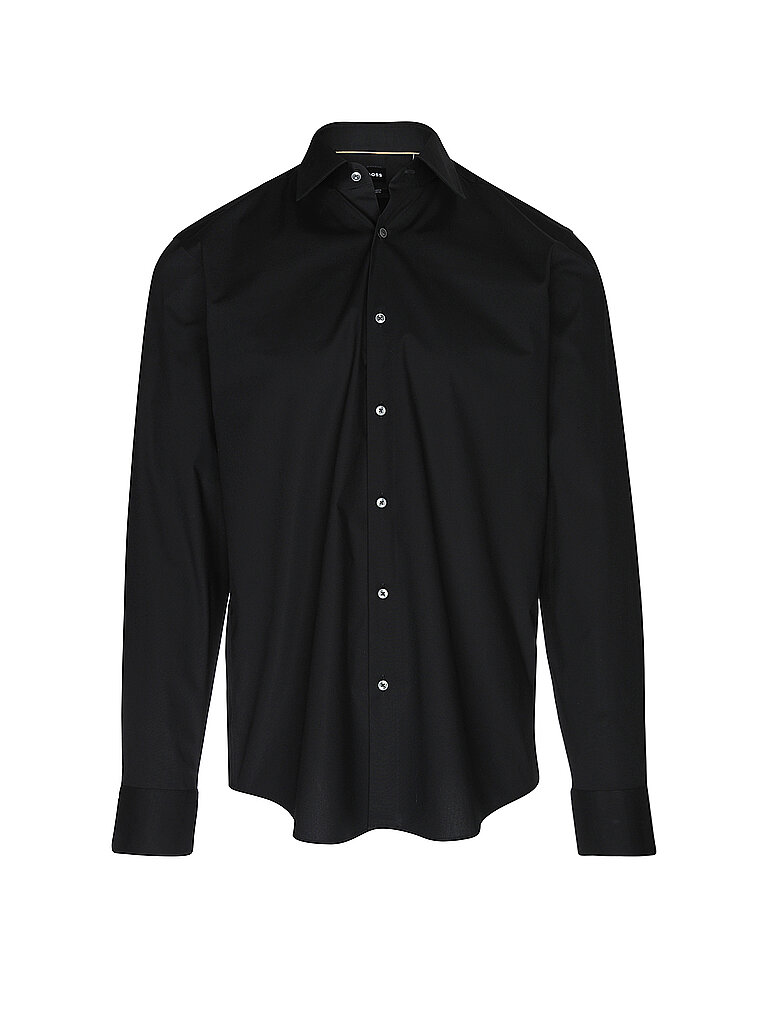 BOSS Hemd Regular Fit JOE schwarz | 40