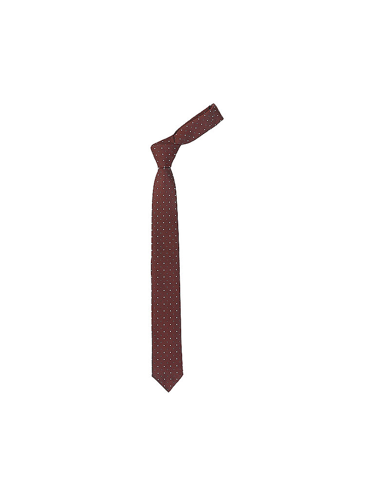 BOSS Krawatte  dunkelrot