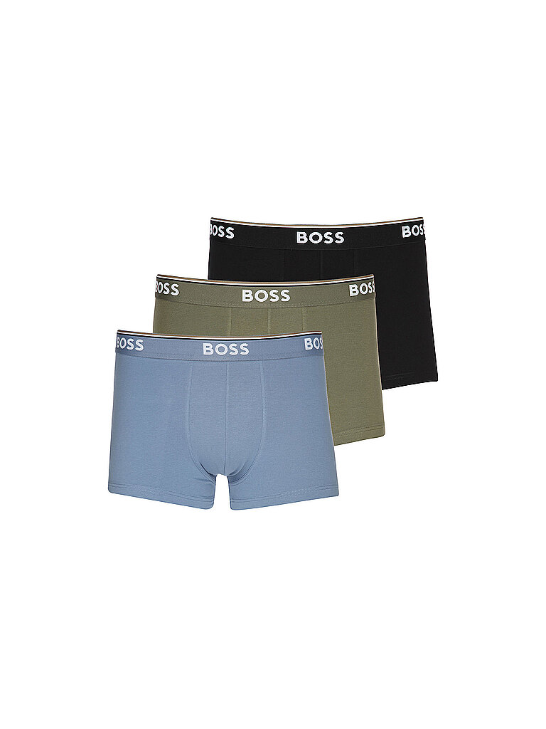 Pants 3er Pkg. open miscellaneous blau S herren