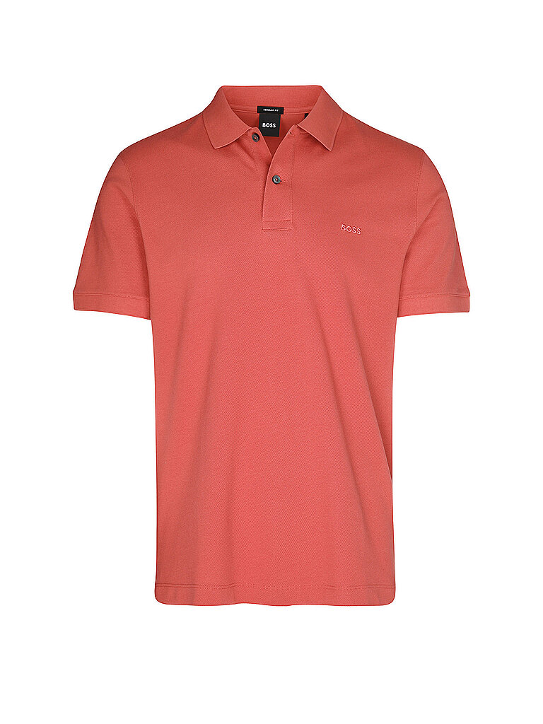 Poloshirt PALLAS koralle XL herren
