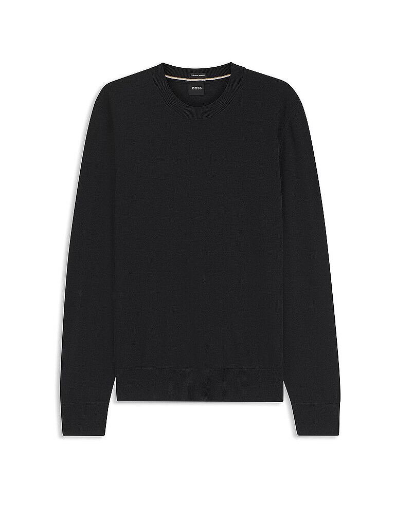BOSS Pullover H-LENO schwarz | S
