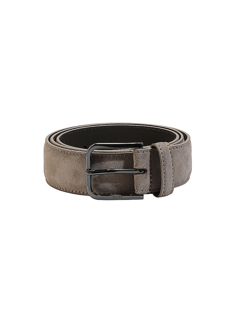 BOSS Ledergürtel MADISON-B1 beige | 85
