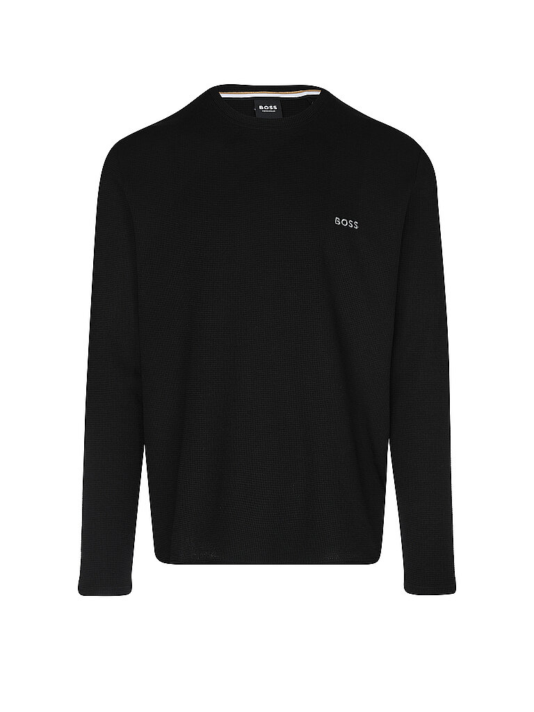 BOSS Loungewear Sweater  schwarz | S