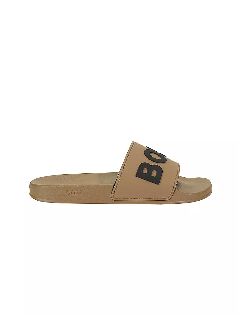 BOSS | Badeschuhe - Pantoletten | camel