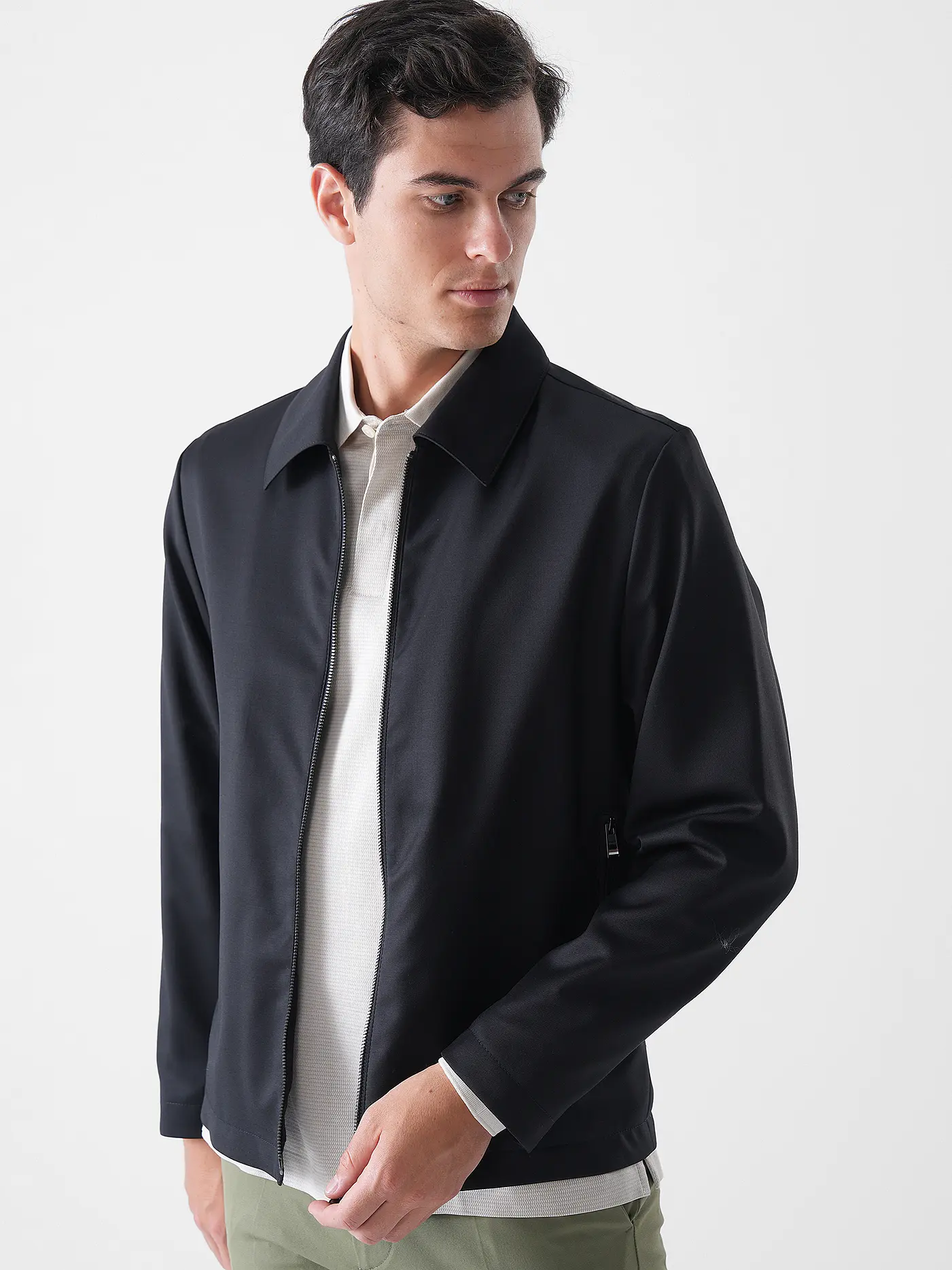 BOSS | Blouson H-HANRY-WING | schwarz