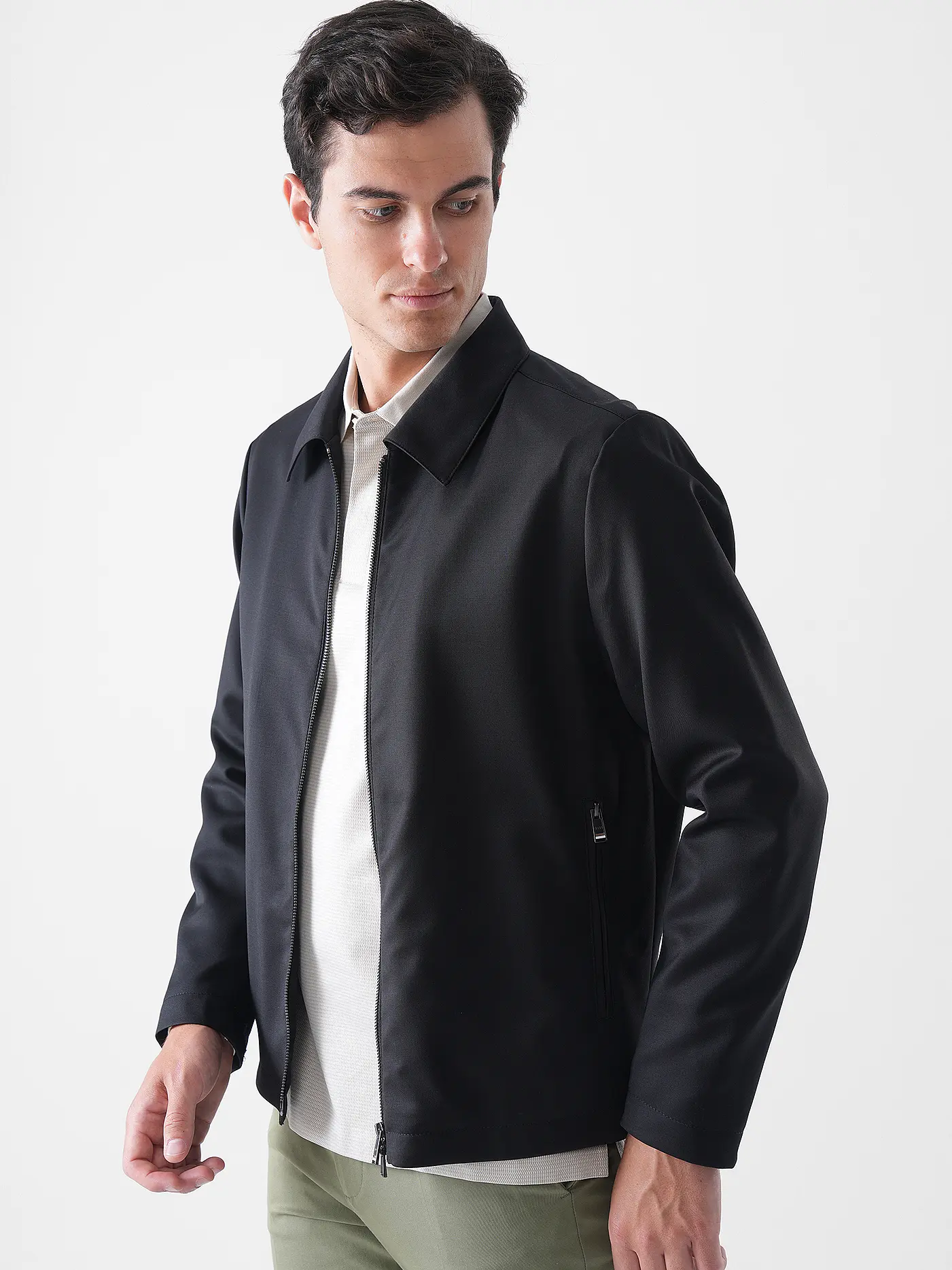 BOSS | Blouson H-HANRY-WING | schwarz