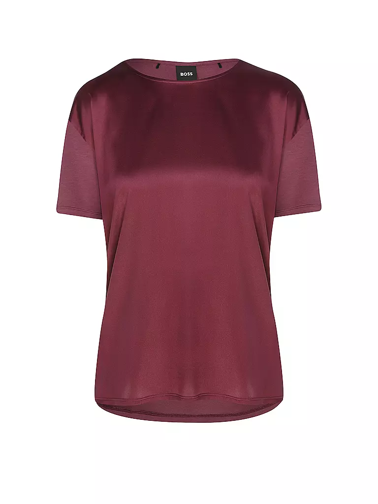 BOSS | Blusenshirt ESANDY  | dunkelrot