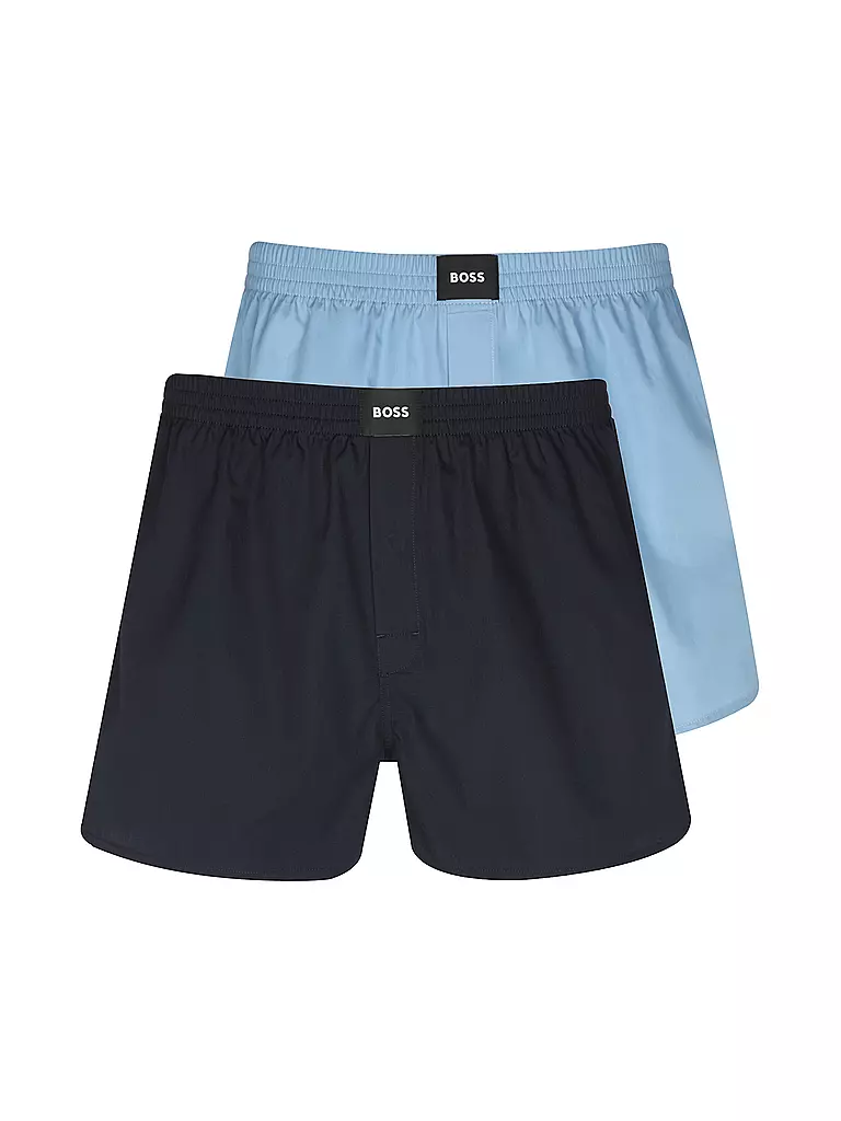 BOSS | Boxershorts 2er Pkg. light / pastel blue | blau