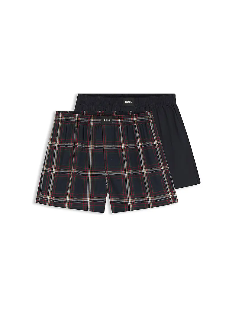 BOSS | Boxershorts 2er Pkg. open blue | 