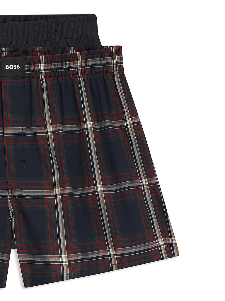 BOSS | Boxershorts 2er Pkg. open blue | 