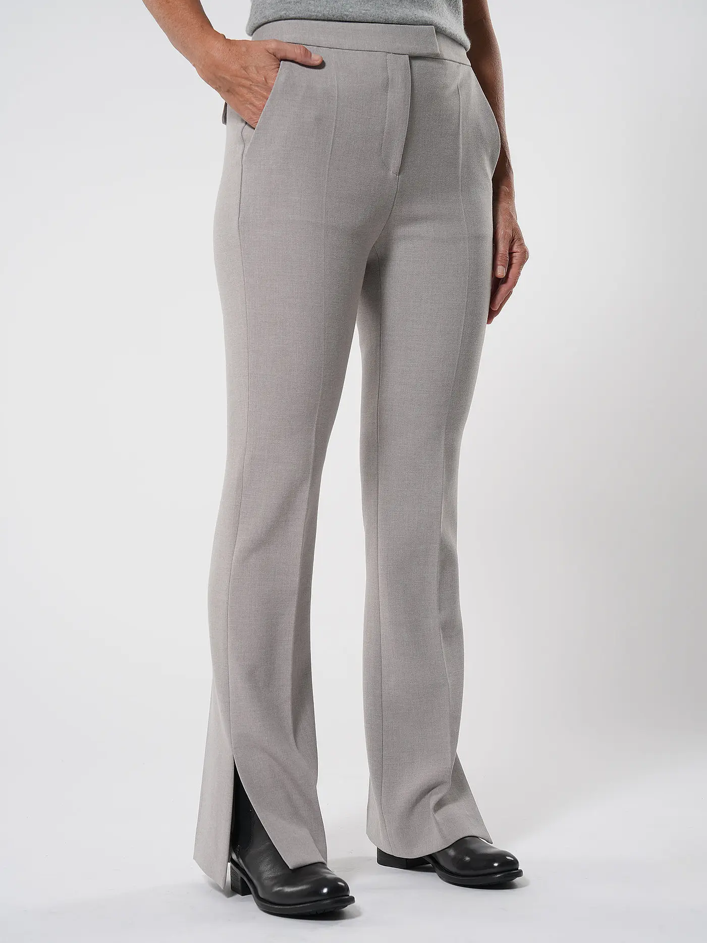 BOSS | Businesshose Slim Fit TUBEKA | grau