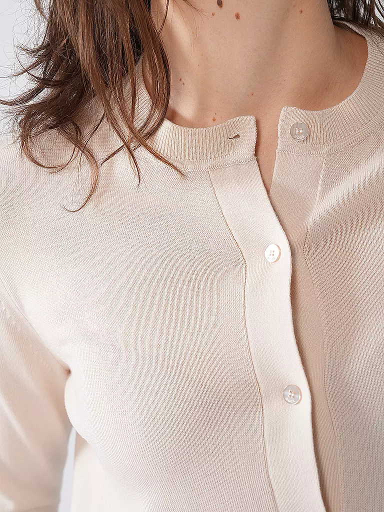 BOSS | Cardigan FADENASI | gelb