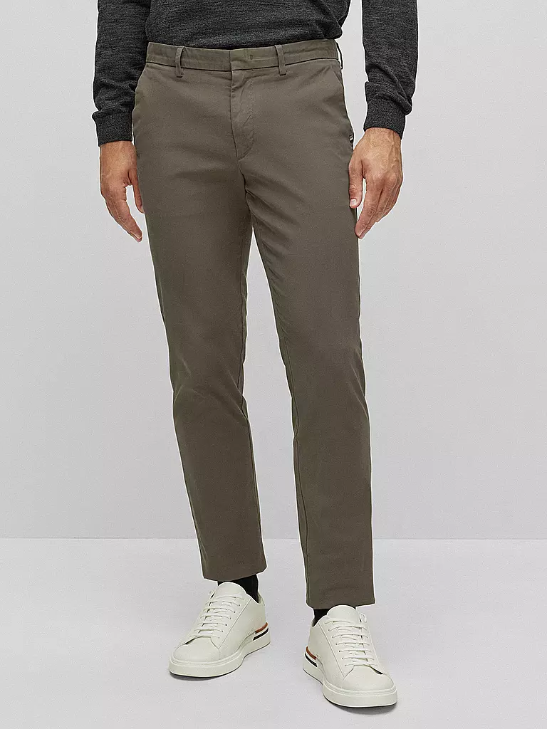 BOSS | Chino Slim Fit KAITO1 | grün