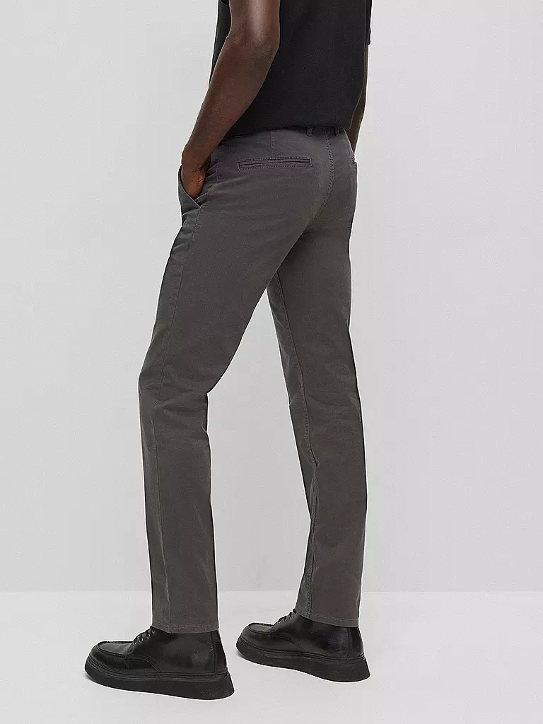 BOSS | Chino Slim Fit SCHINO | grau