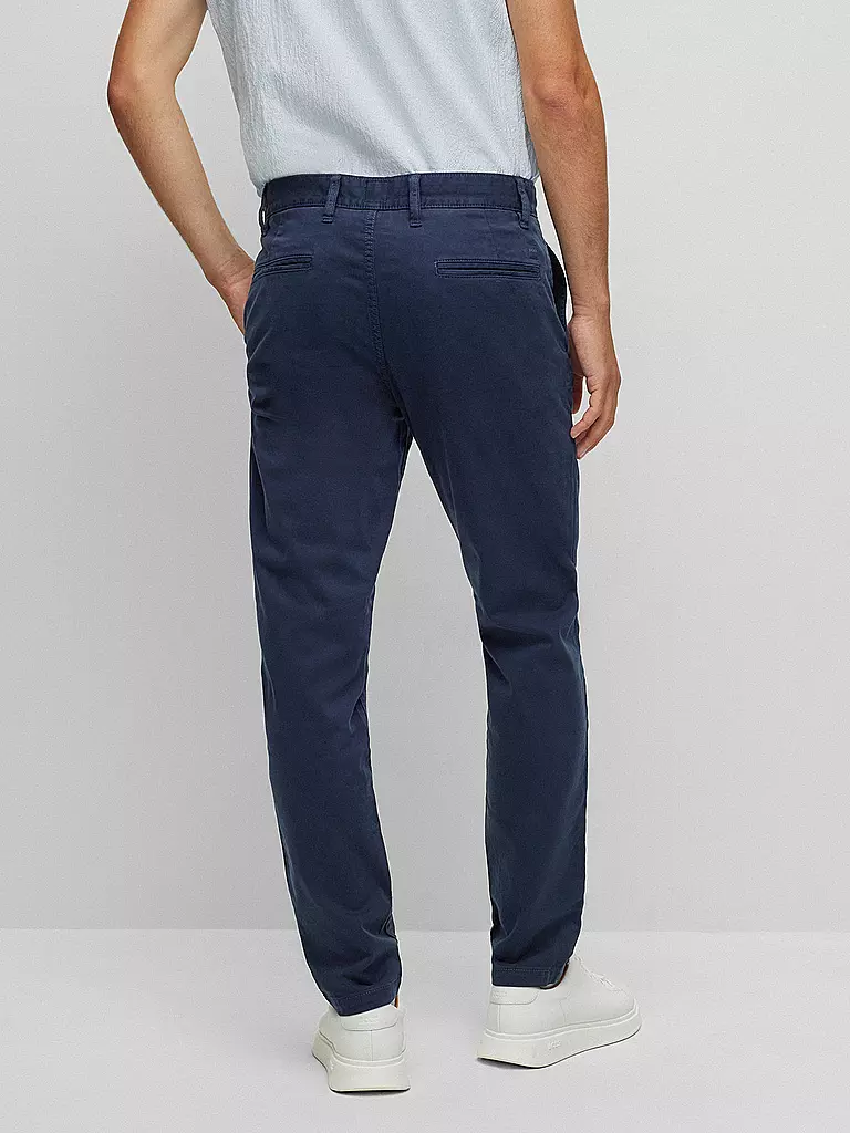 BOSS | Chino Tapered Fit SCHINO TABER-1 | dunkelblau