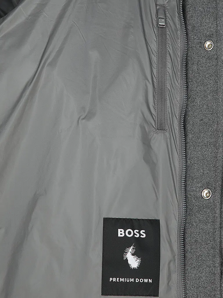 BOSS | Daunenjacke P-DRADER | grau