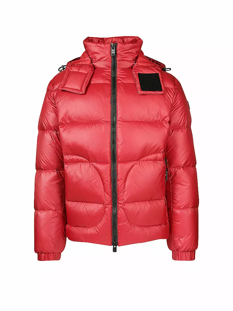 BOSS | Daunensteppjacke " Dolera " | rot