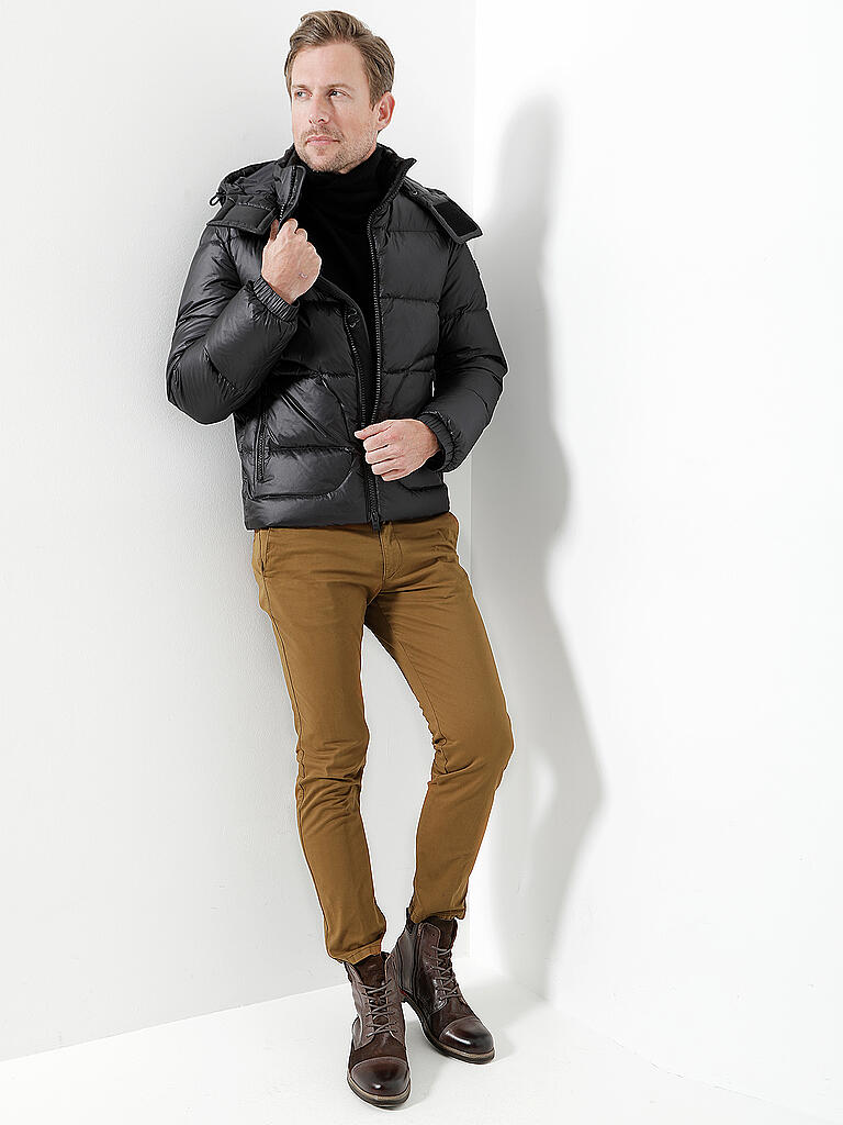 BOSS | Daunensteppjacke " Dolera " | schwarz